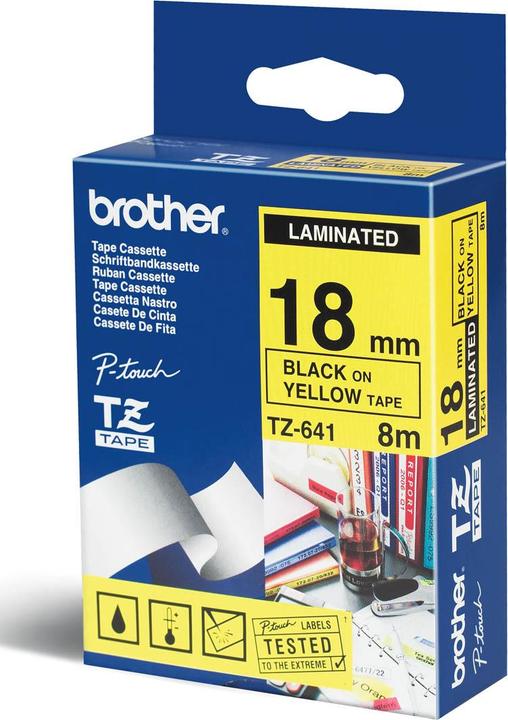 Produktbild Brother Tze-641 (1.80 cm, Gelb, Schwarz)