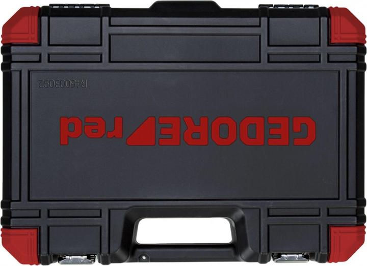 Actual product image Gedore Red red Socket spanner set, 92-piece, With reversible ratchets, ratchets, socket spanner and bit set