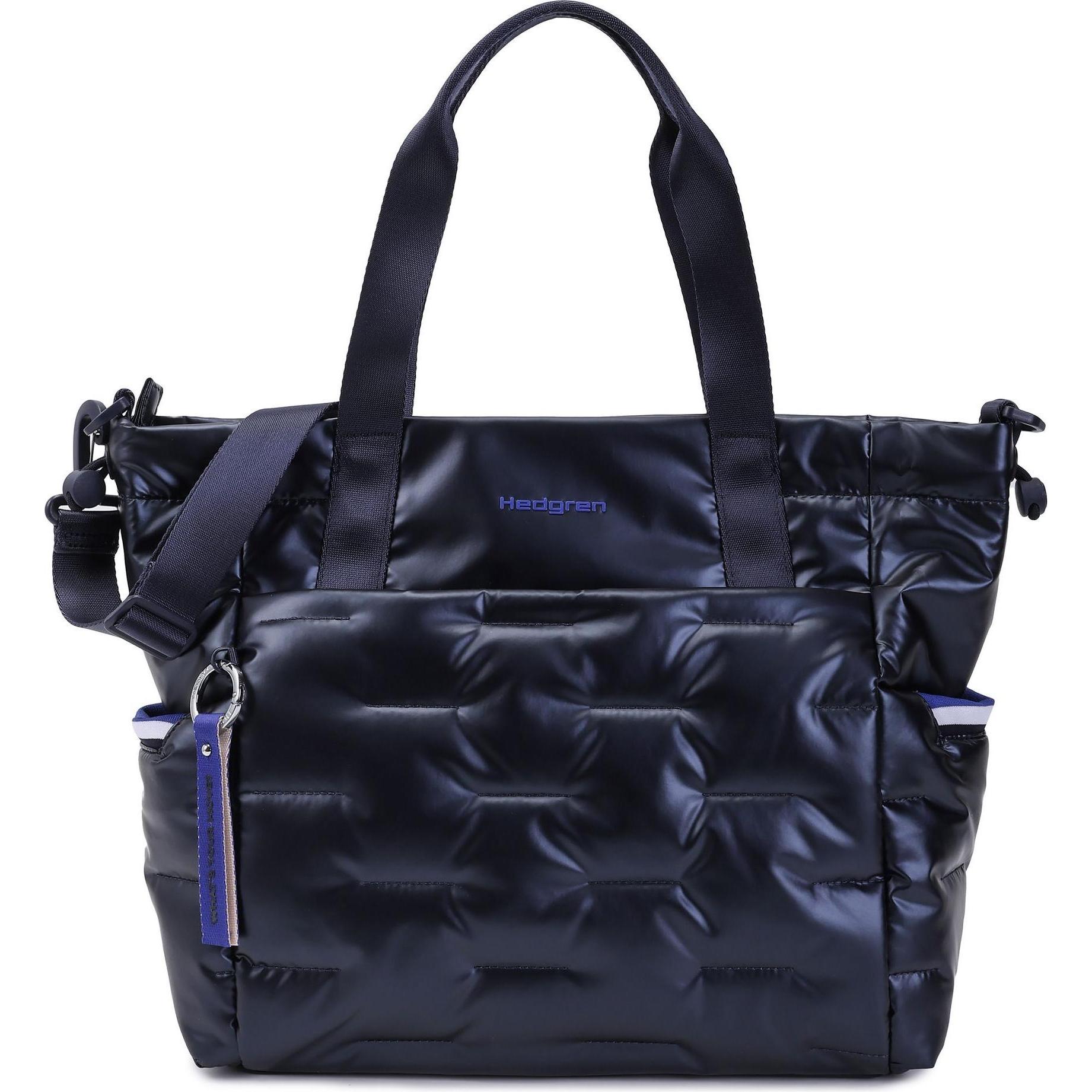 Hedgren, Einkaufshilfe, Cocoon Puffer Shopper Tasche 34 cm, Blau