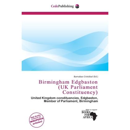 Birmingham Edgbaston (UK Parliament Constituency), Fachbücher