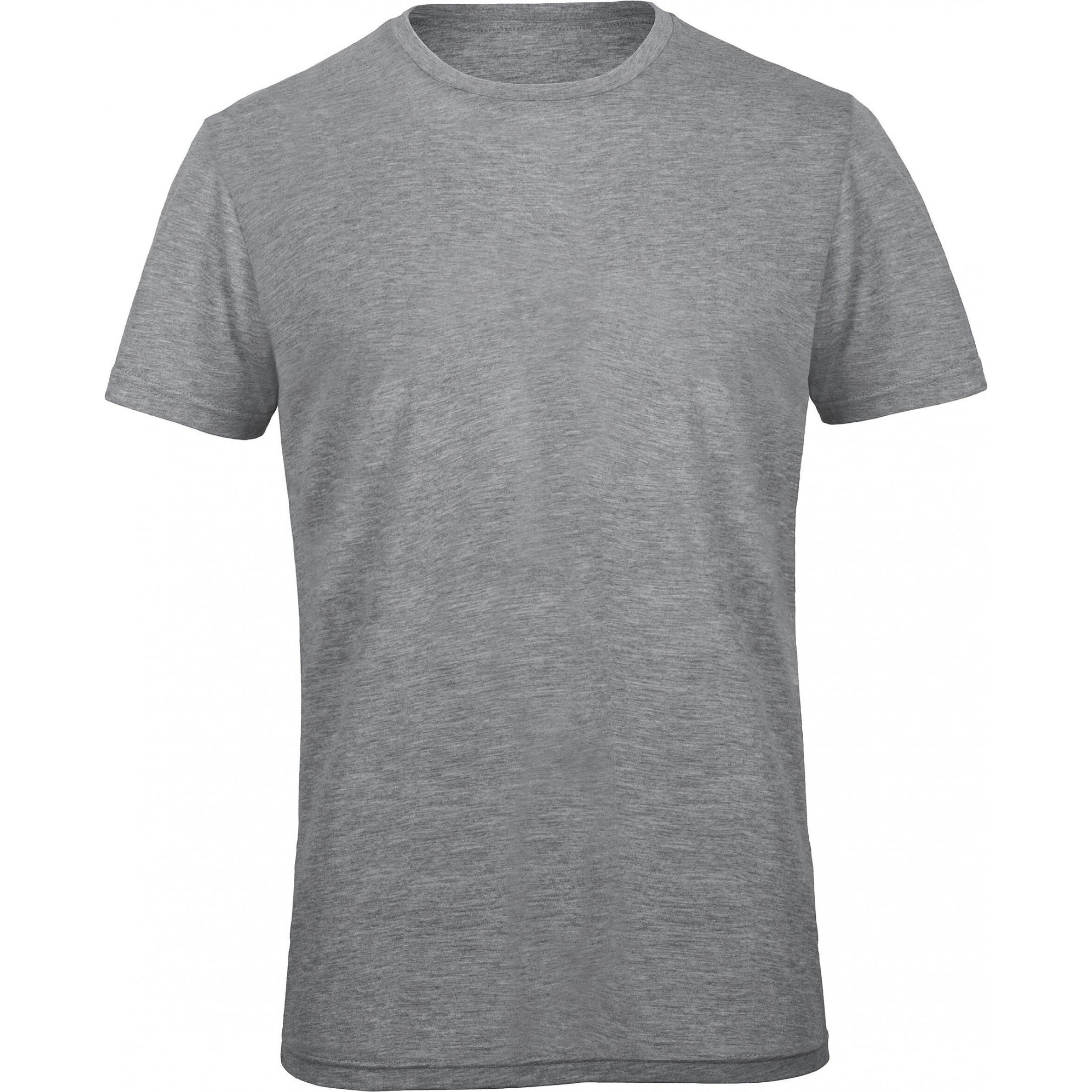 B&C, Herren, Shirt, Triblend, Grau, (3XL)