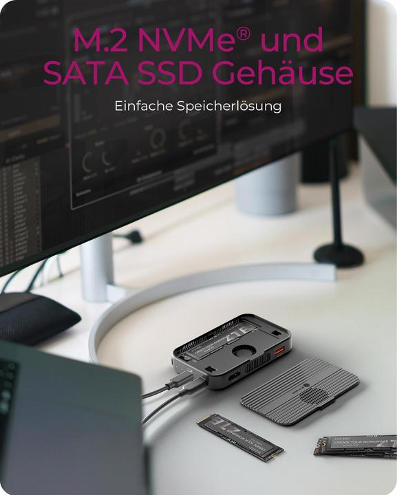 Image du produit Icy Box IB-DK4071M-CU31 (USB-C, 6 ports)