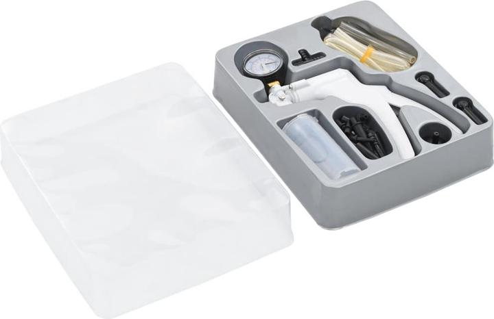 Actual product image Diverse Hardware Brake bleeder and vacuum pump kit