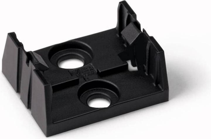 Produktbild Wago Montageplatte Schwarz 100 St.