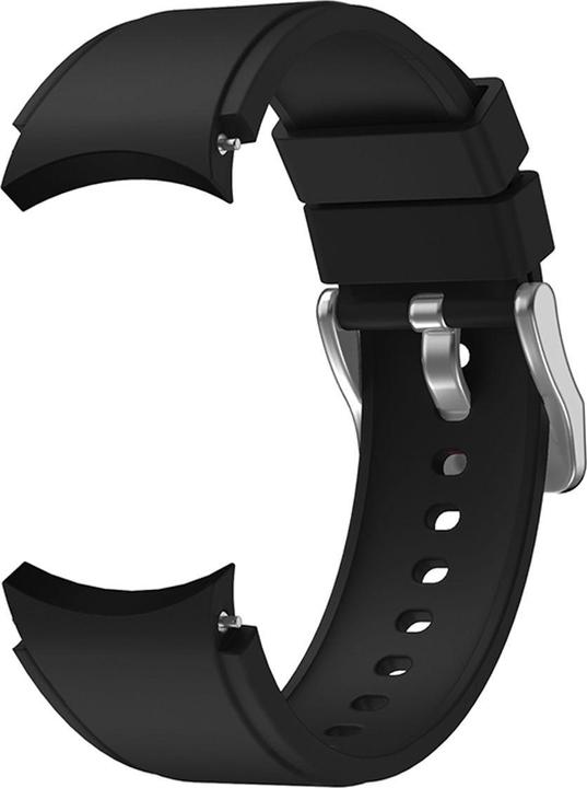 Produktbild König Design Sport Ersatz Armband für Samsung Galaxy Watch 4 Classic 46 mm Silikon Band Loop (Silikon)