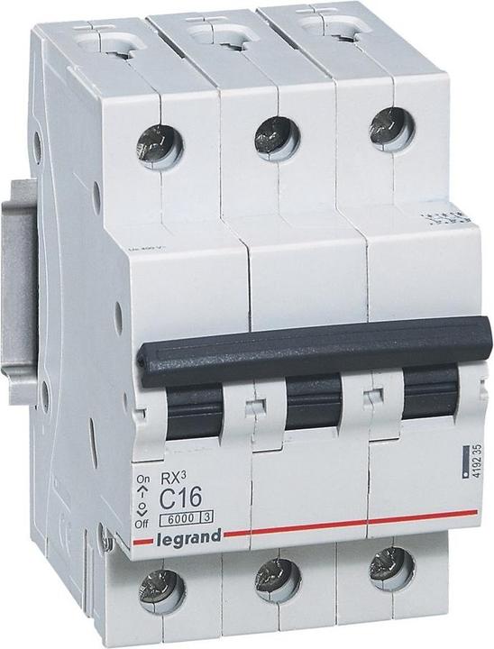 Legrand LS C16A 3P 6KA 3M Miniature circuit-breaker