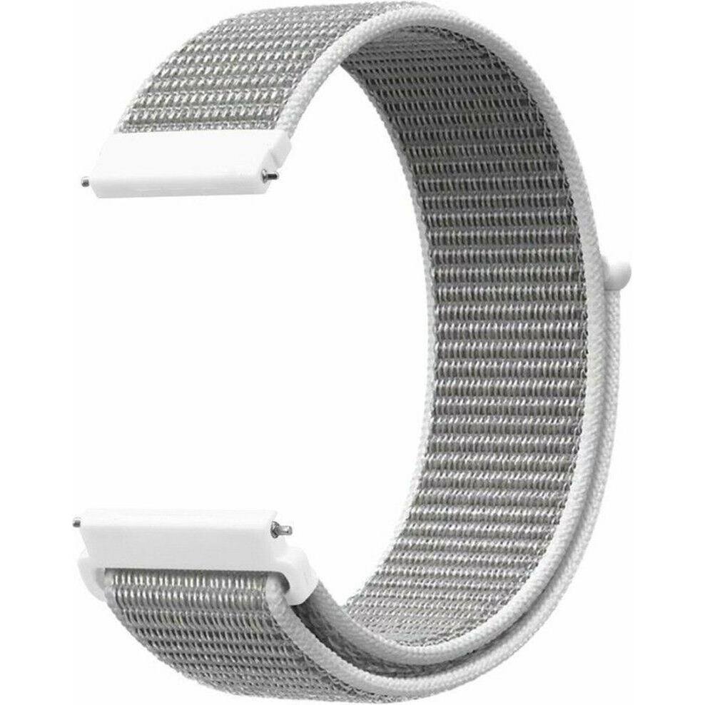 Thumbnail - Strap-it Nylonarmband (Nylon), Uhrenarmband, Weiss, Grau