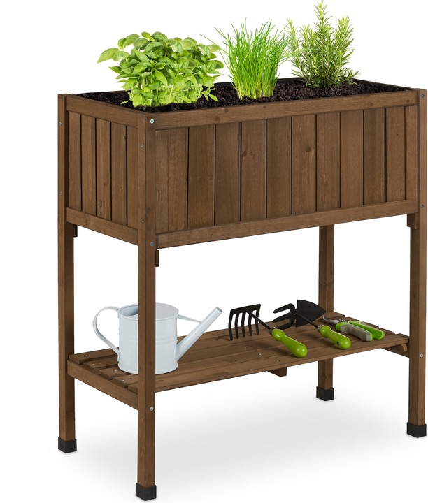 Actual product image Relaxdays Raised bed