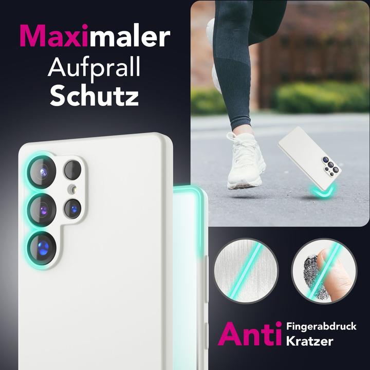 Produktbild Nalia Phoenix - Abwischbare Flüssigsilikon Hülle - Easy Clean Liquid Silicone Cover (Samsung Galaxy S25 Ultra)
