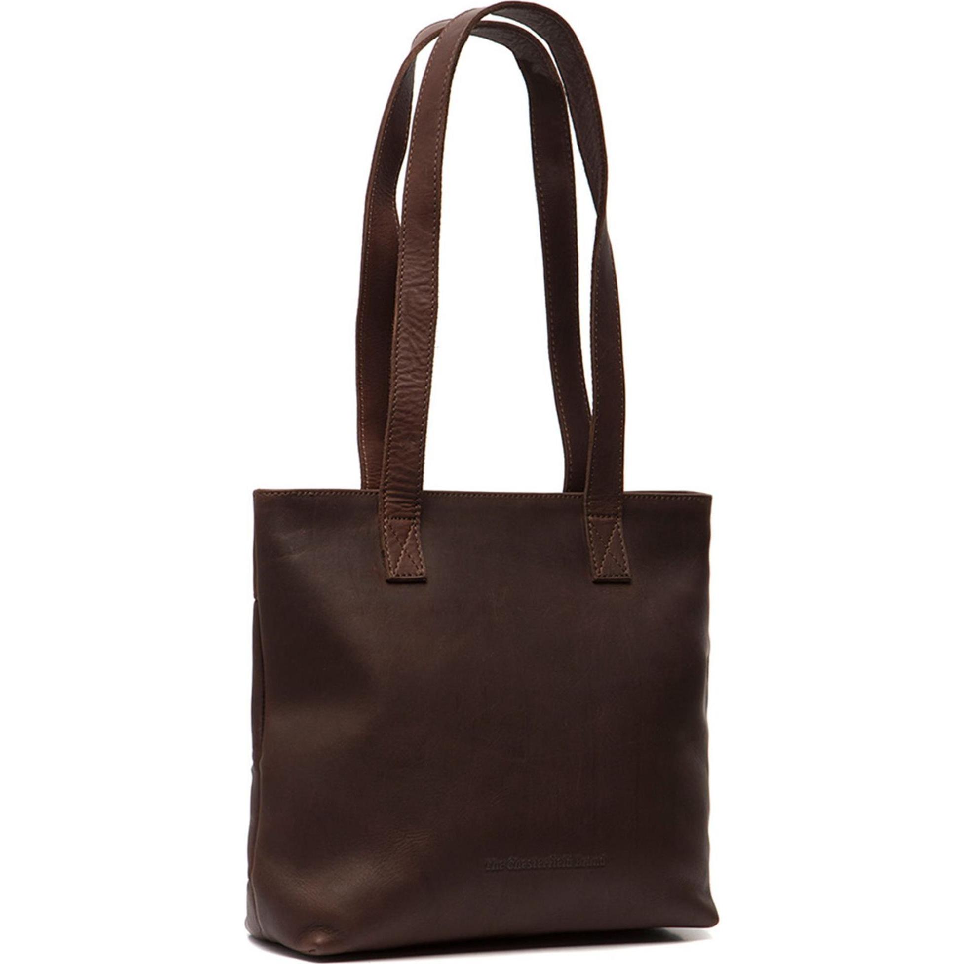 The Chesterfield Brand, Tasche, Florida Shopper Tasche Leder 27 cm, Braun, (7 l)