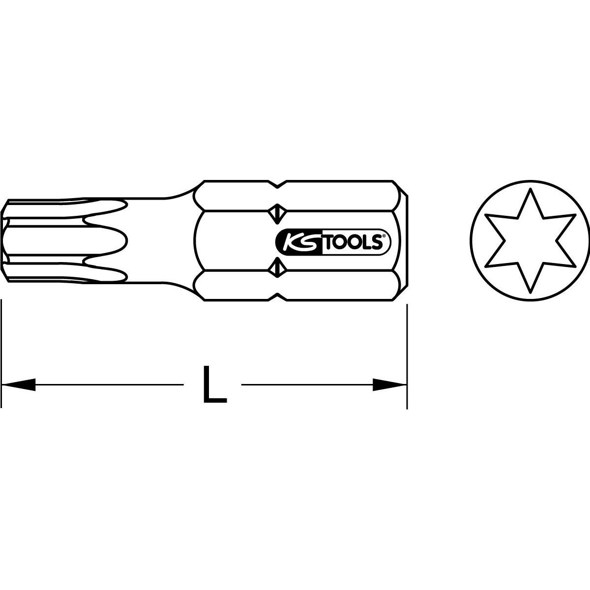 Thumbnail - KS Tools, Bits, 911.2330 (T40)