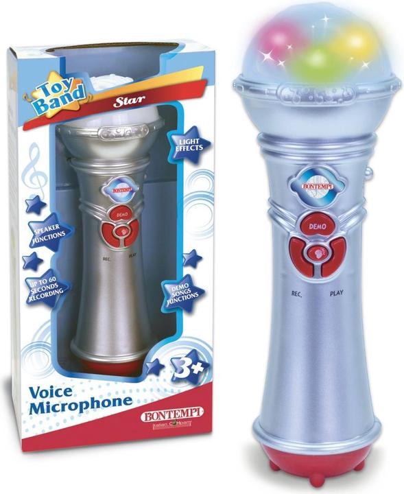 Produktbild Bontempi Karaoke-Mikrofon mit Aufnahmefunktion