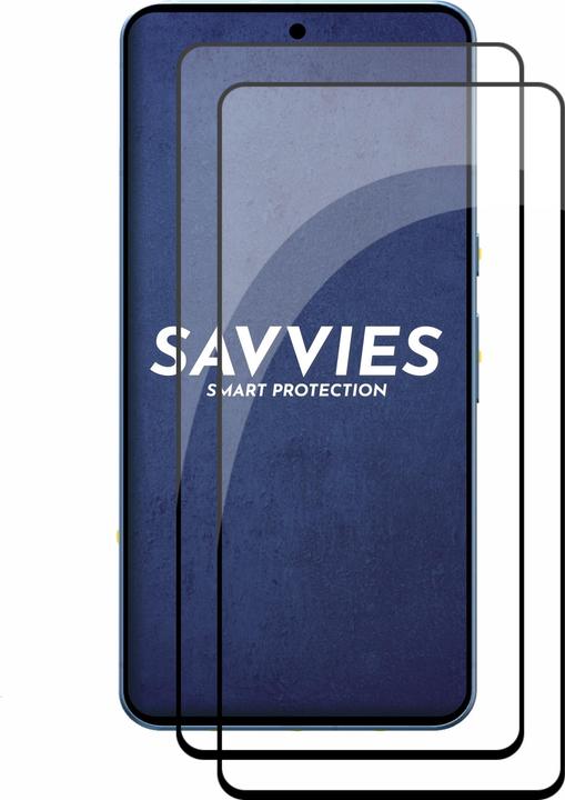 Produktbild Savvies Full-Screen Displayschutz Panzerglas Schutzglas (2 Stück, Google Pixel 8 Pro)