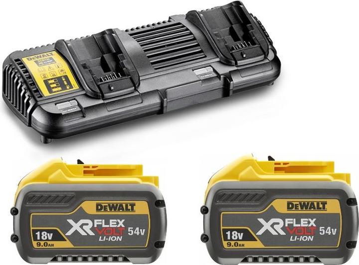 Productafbeelding DeWalt Batterij StarterSet DCB132 54V 3Ah - Batterij (18 V)
