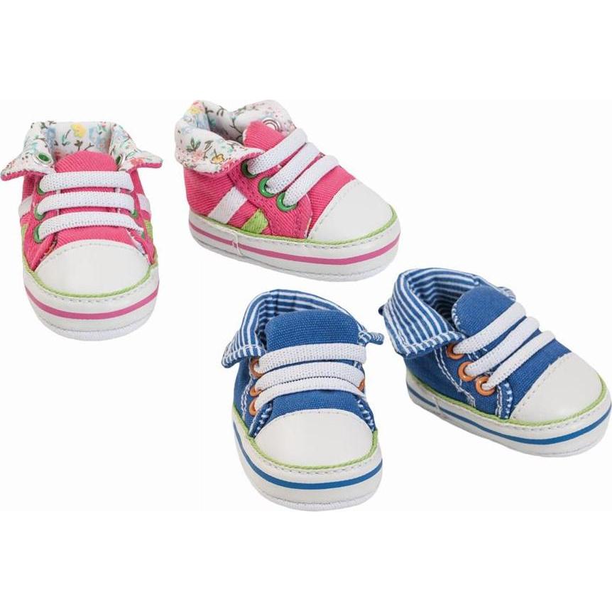 Thumbnail - Heless Puppenschuhe Turnschuhe Pink