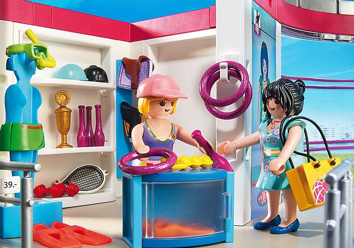 Produktbild Playmobil Shopping-Center mit Einrichtung (5485, Playmobil City Life)