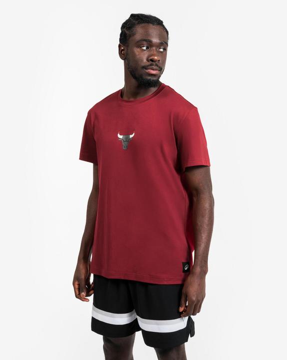 Tarmak Damen/Herren Basketball T-Shirt NBA Chicago Bulls - TS900 rot (XS)