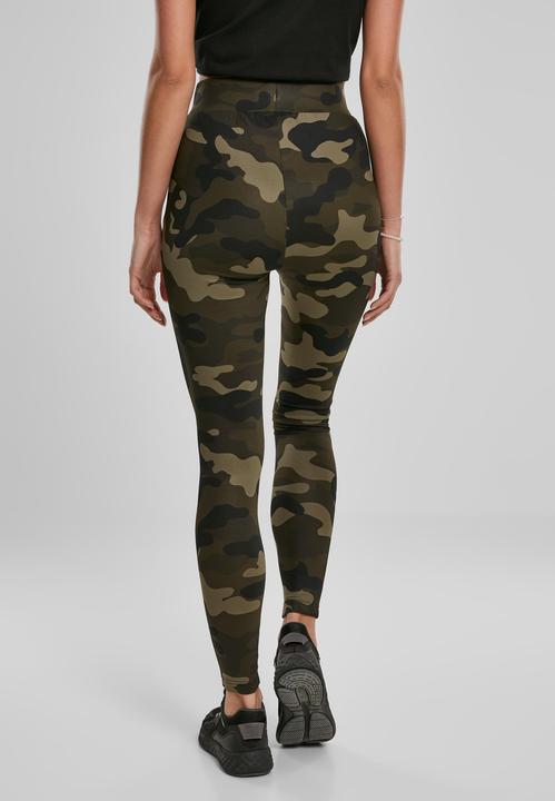 Actual product image Urban Classics Ladies High Waist Camo Tech Leggings (3XL)