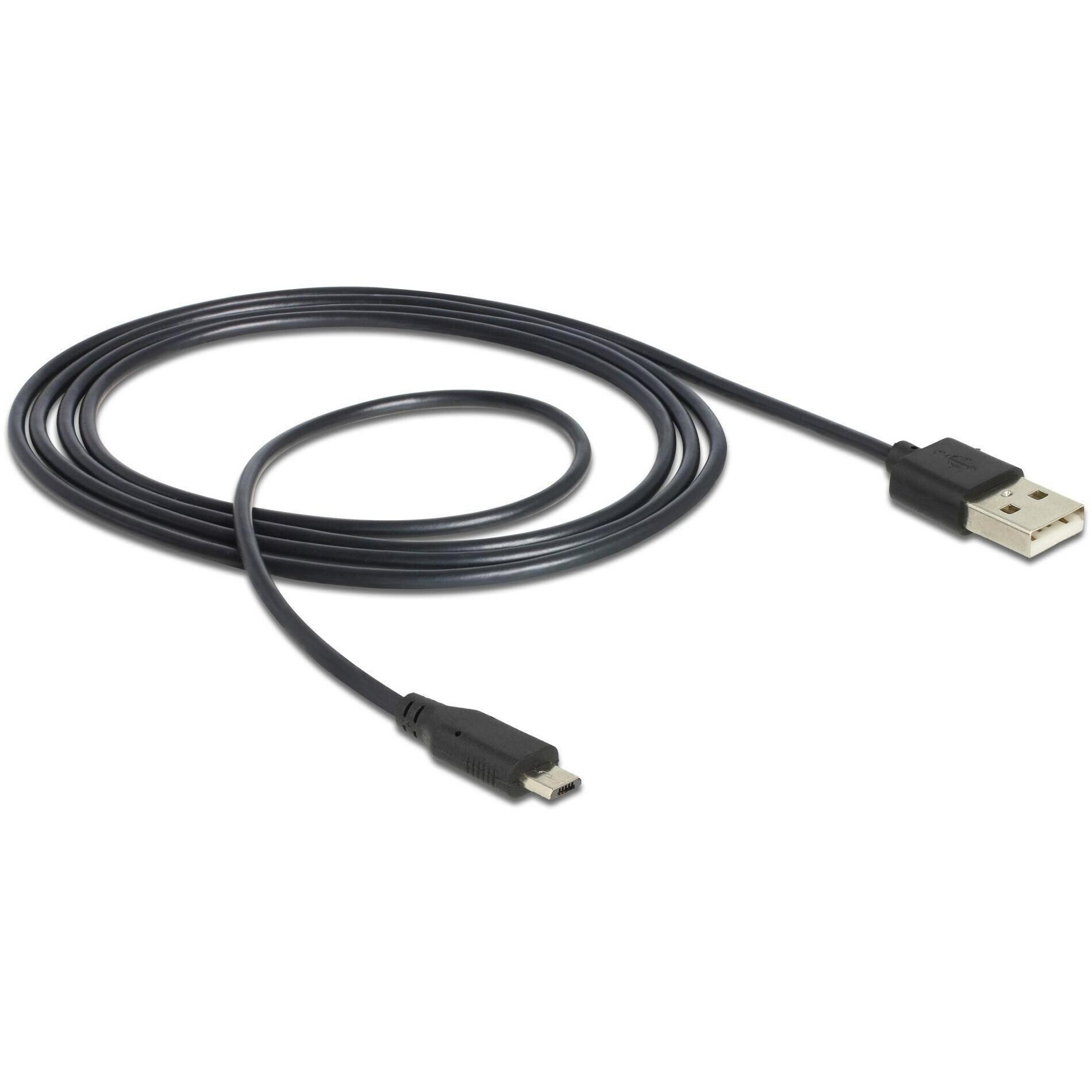Delock A – Micro B (1.50 m, USB 2.0), USB Kabel