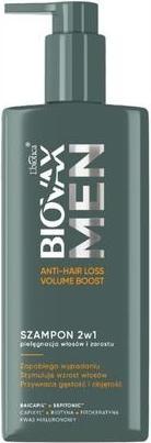 Actual product image L´Biotica Lbiotica Biovax Men Shampoo For Hair And Beard Care 2 In 1 - 200 Ml (200 ml, Liquid shampoo)