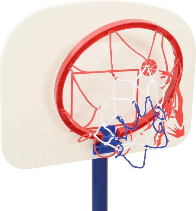 Immagine prodotto vidaXL Canestro con supporto, palla e pompa Regolabile 90/121 cm