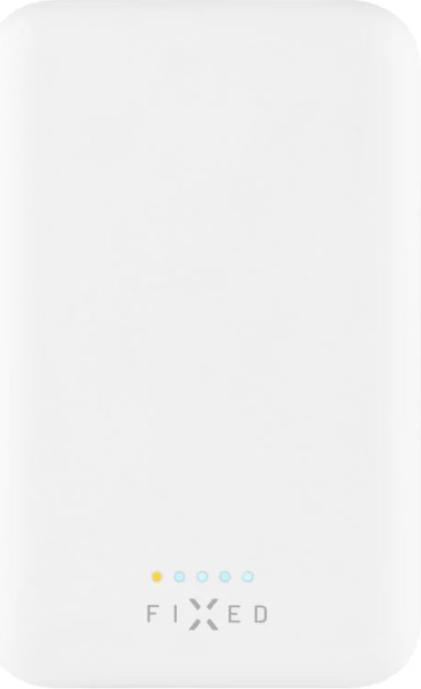 Produktbild Fixed MagZen Trådløs PD 20W Power Bank 6.000 mAh Hvid Powerbank - Hvid - 6000 mAh (6000 mAh, 20 W, 22.20 Wh)