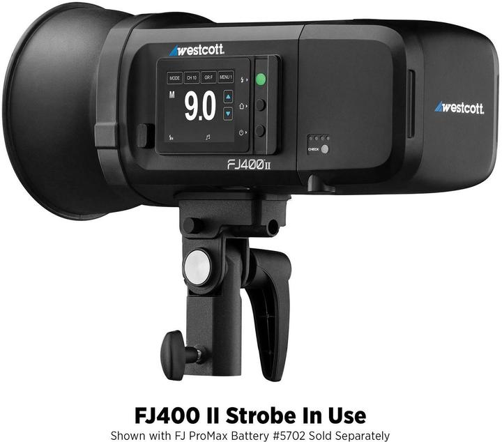 Actual product image Westcott FJ400 II Touchscreen Strobe (Flash head, 400 Ws)
