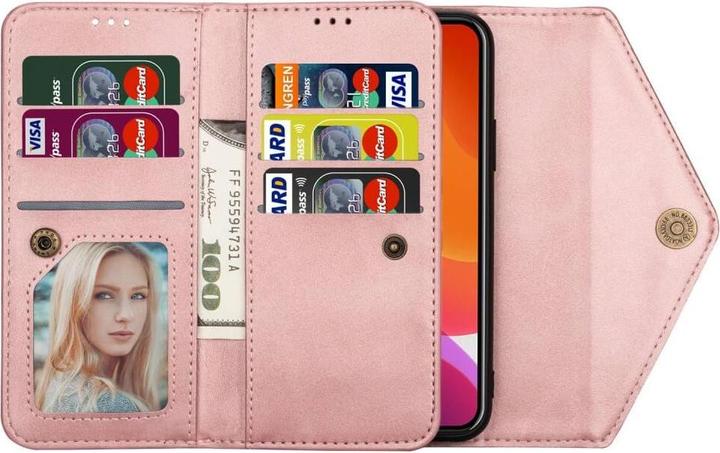 Actual product image Cover-Discount iPhone 14 Pro - Wallet Case pink (Apple iPhone 14 Pro)