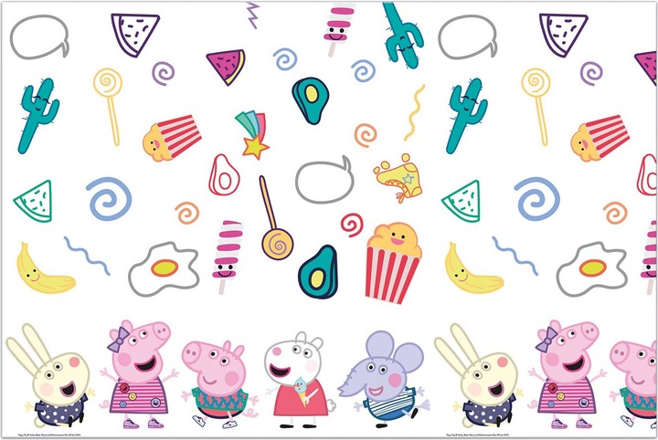 Immagine prodotto Procos Tovaglia Peppa Pig (180 x 120 cm)