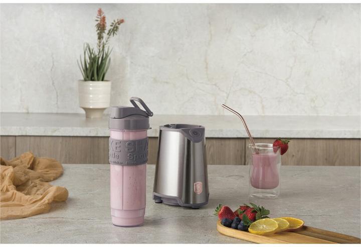 Image du produit BerlingerHaus Mixeur design avec bouteille sport 570ml, 300 W, taupe (300 W)