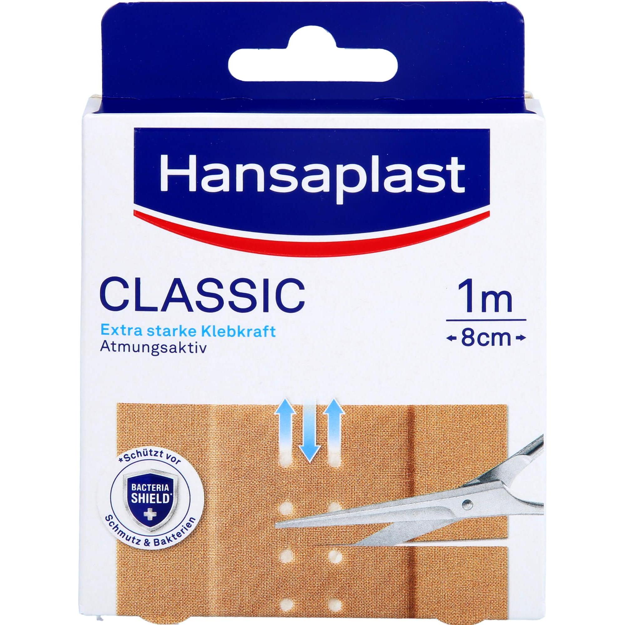 Hansaplast, Pflaster, Classic Pflaster, 1 St. Pflaster (1 x)
