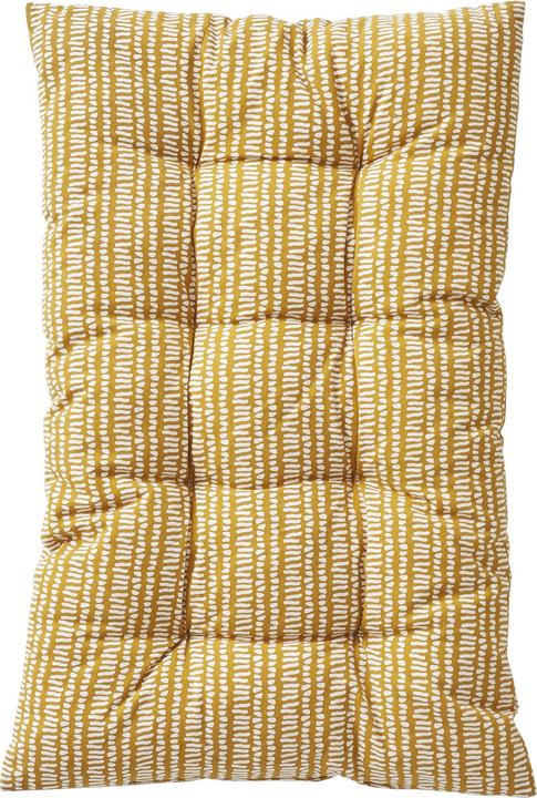 Mustard yellow ethnic pattern