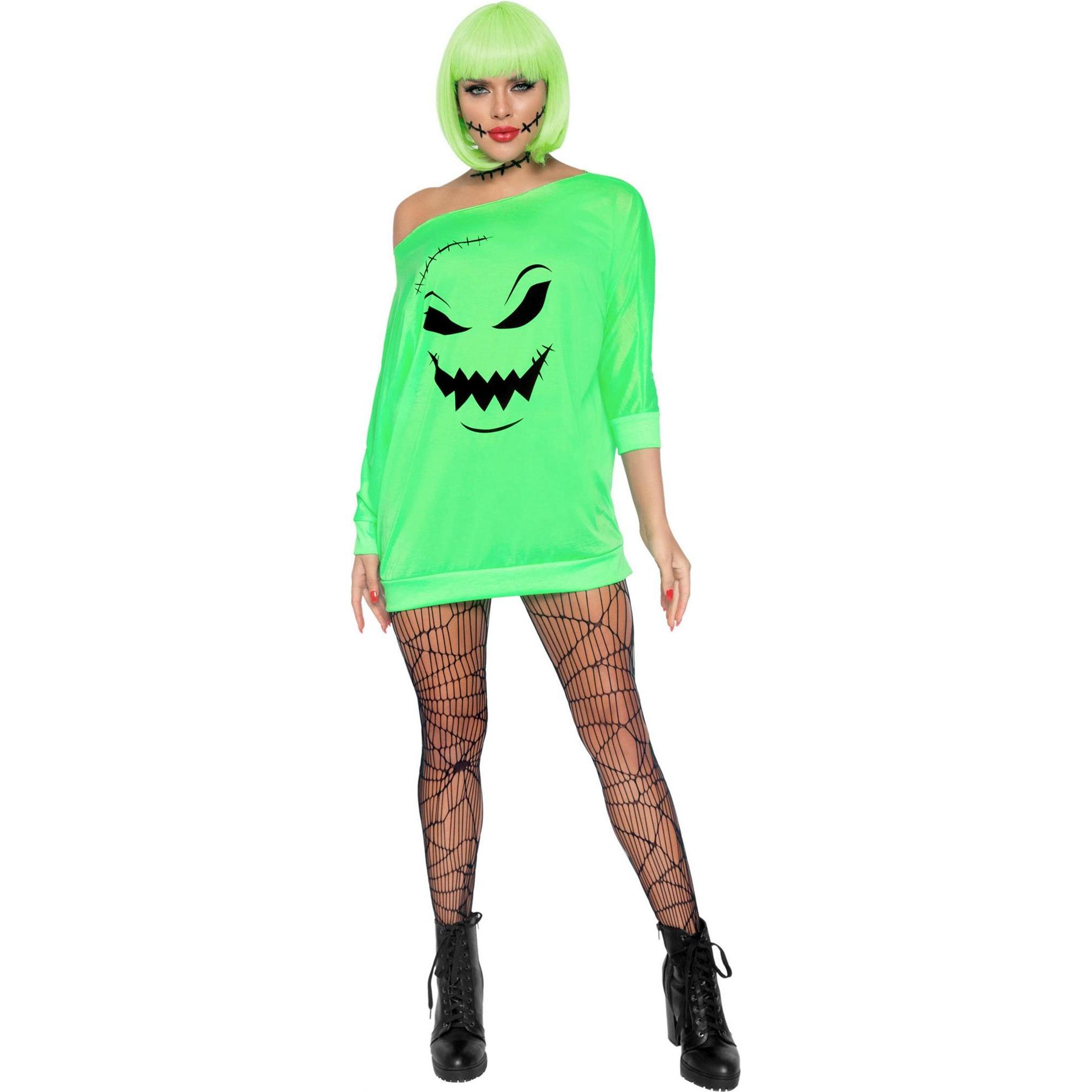 Leg Avenue Giftgrüner Geisterpulli (S, M)