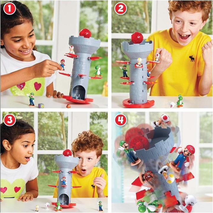Actual product image Super Mario Blow Up! Shaky Tower (English, French, German, Italian, 2 - 5 Players)
