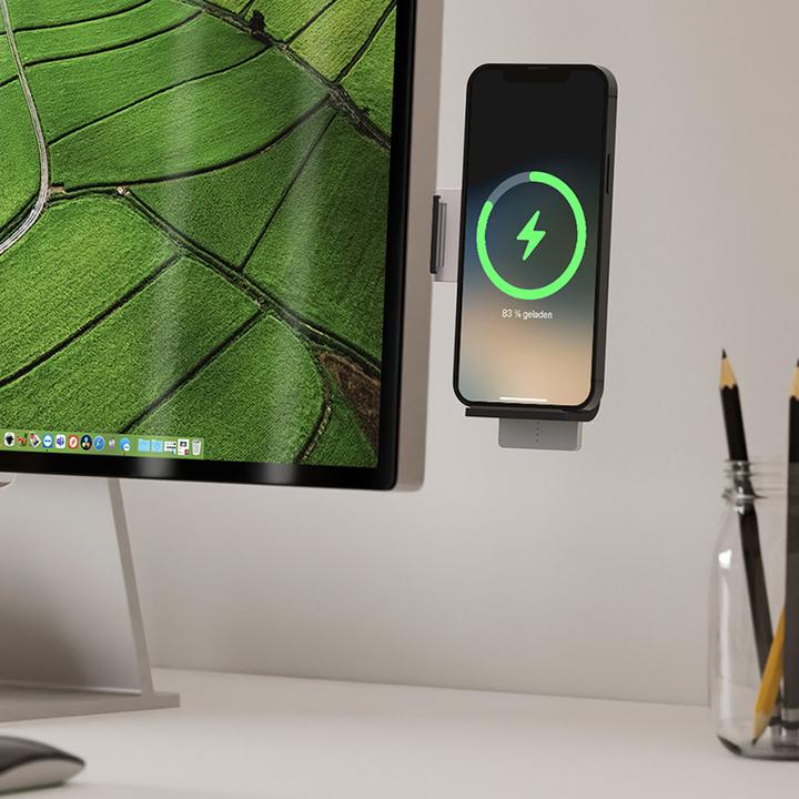 Actual product image smart things PhoneBase s47 - MagSafe charging station (15 W)