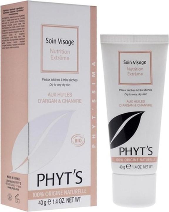 Produktbild Phyt's BIO-Gesichtspflege Nutrition extrême Argan & Hanf - 40g - (Gesichtswasser)