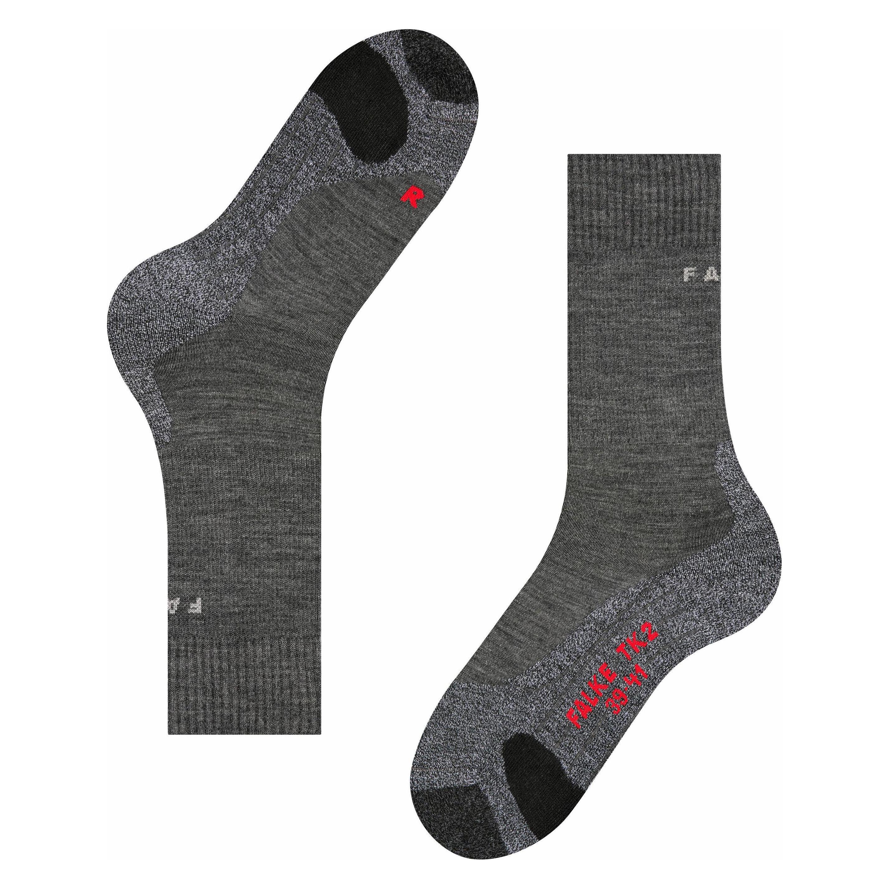 Falke, Damen, Sportsocken, TK2 Women (39 - 40), Grau