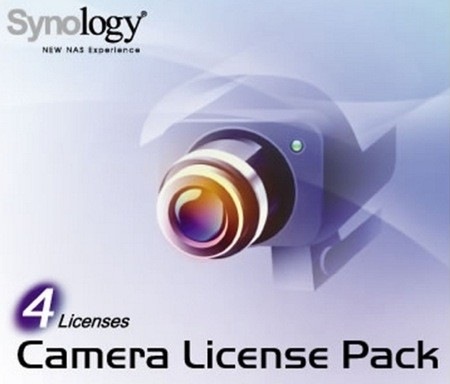 Actual product image Synology Camera License Pack (4 licenses)