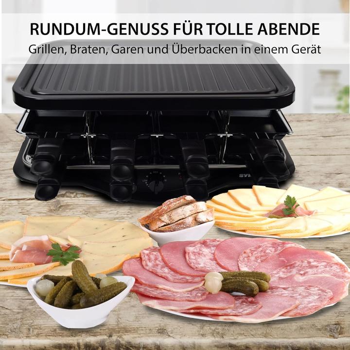 Produktbild Syntrox Raclettegrill Lausanne für 8 Personen