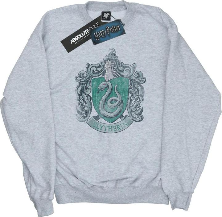 Actual product image Womens/Ladies Slytherin Cotton Sweatshirt (S)