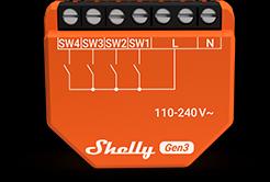 Productafbeelding Shelly i4 Gen3 (Schakelaandrijving)