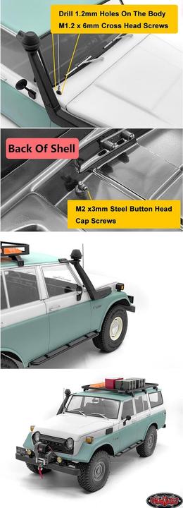 Produktbild Rc4Wd Modellbau-Antenne für TF2 FJ55
