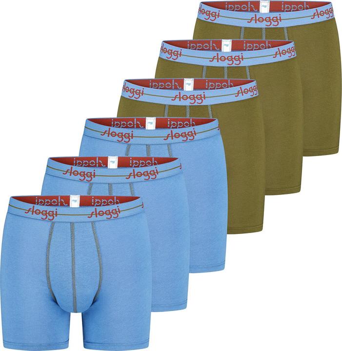 Immagine prodotto Sloggi Confezione da 6 pezzi da uomo Start Long Short / Pant (XXL, confezione da 6)