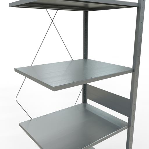 Actual product image Schulte Lagertechnik MULTIplus150 boltless bay system with cross brace