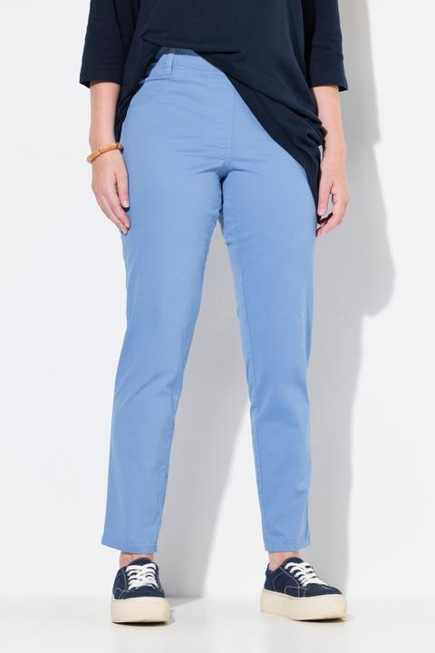 Immagine prodotto Ulla Popken Jeggings di cotone biologico con taglio della gamba stretto e cintura elastica (52)