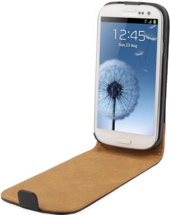 Produktbild König Design Flip Handy Tasche Case für Handy Samsung Galaxy S3 (Samsung Galaxy S3)