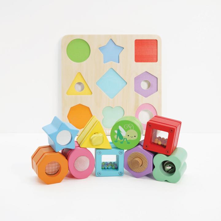 Actual product image Le Toy Van Sensory mould plug board