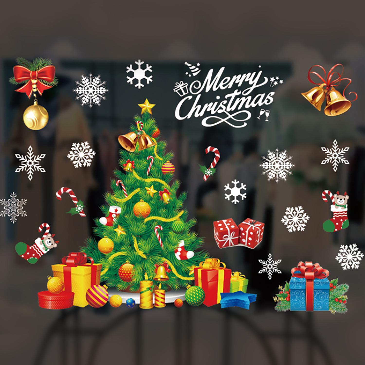 Thumbnail - JTI, Sticker, Bogen mit grossen Aufklebern - Weihnachten