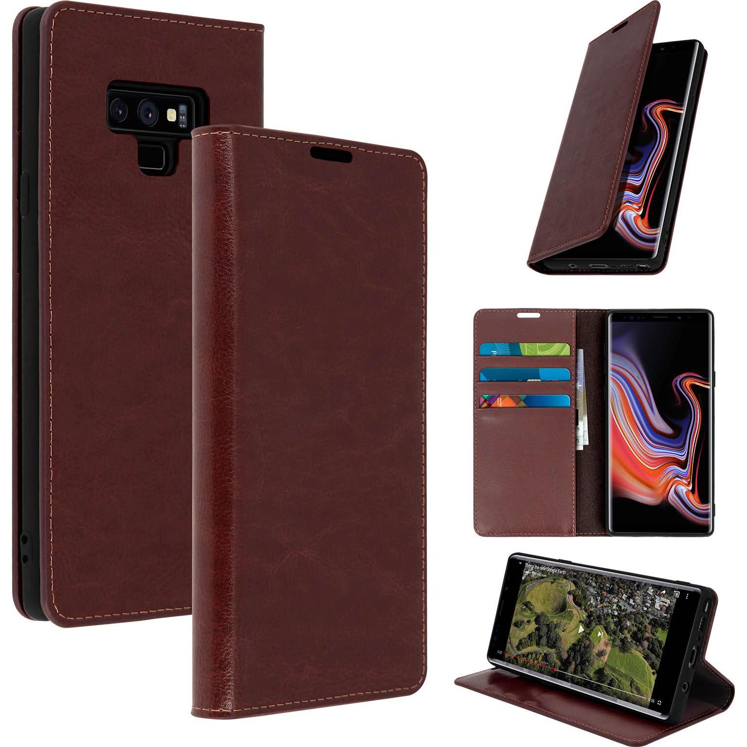 Thumbnail - Avizar First Series (Samsung Galaxy Note 9), Smartphone Hülle, Braun