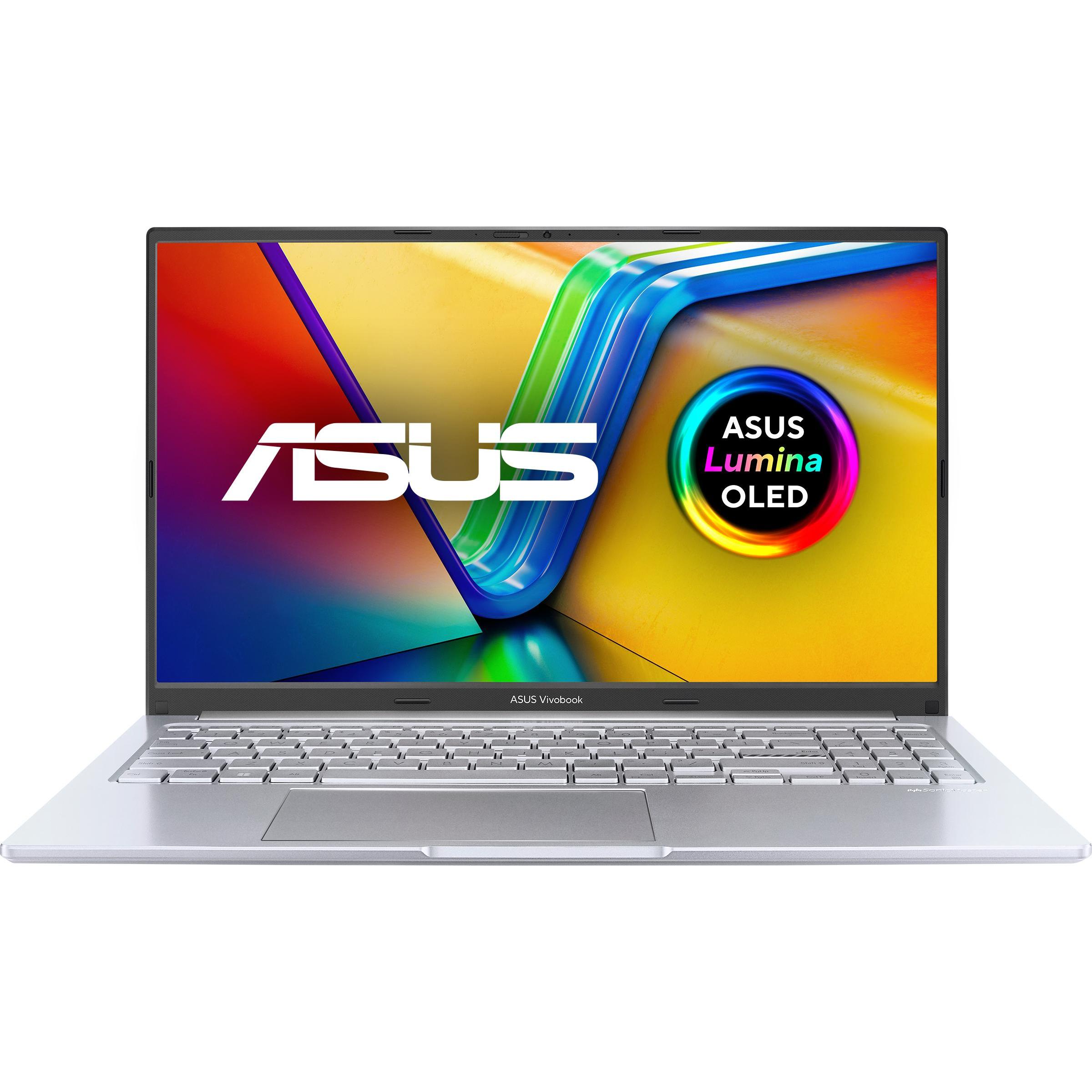 ASUS Vivobook 15 (15.60", 1000 GB, 16 GB, DE, Intel Core i9-13900H), Notebook, Silber